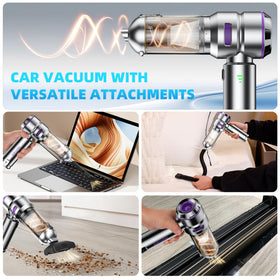 GenTant accessories laid out showing nozzles and inflator for versatile cleaning tasks