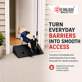 Genubi Industry ramp with wheelchair demonstrating accessibility and smooth transition