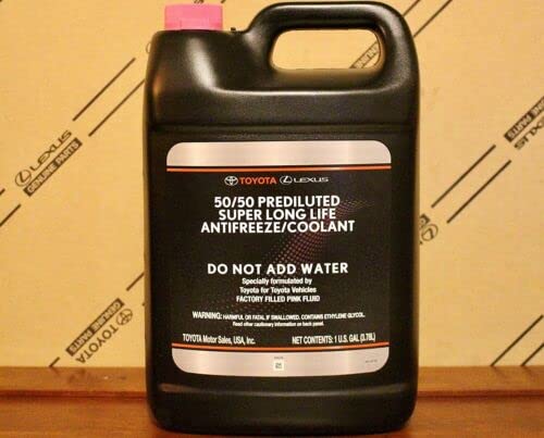 Genuine 00272 being poured into radiator showing easy refill and compatibility