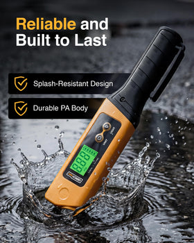 GERCHWAY close-up digital display showing clear pressure readout, fast readings
