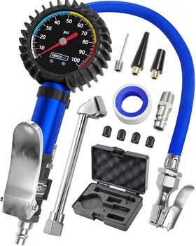 GERCHWAY front view of gauge showing clear dial and rugged build, reliable readings