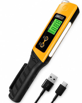 GERCHWAY front view showing compact gauge and light, convenient storage