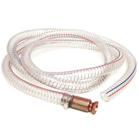 Gerguirry front view of siphon hose showing full packaging and features benefit