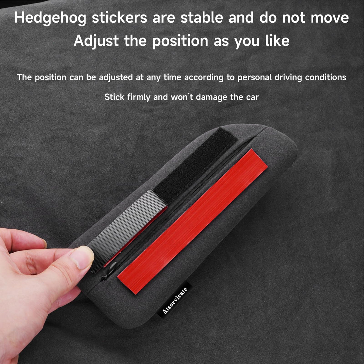 Gescintric adhesive tape and installation tools showing easy secure mounting