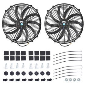 GESEXI front view 16in fan showing compact design and high airflow benefit