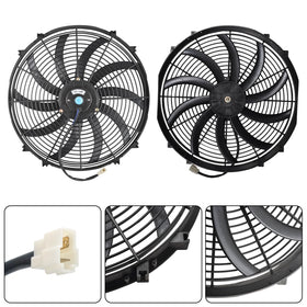 GESEXI fan installed in engine bay demonstrating improved radiator airflow
