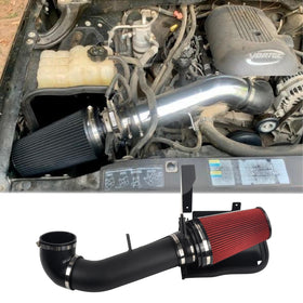 GESEXI intake next to ruler showing 4-inch inlet scale and fit verification