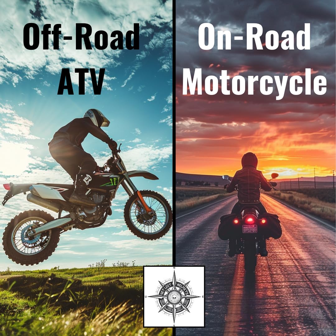 Get Lost Helmets goggles worn by rider on motorcycle highlighting glare reduction