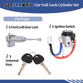 Getfarway two universal keys together showing matched keys for convenience