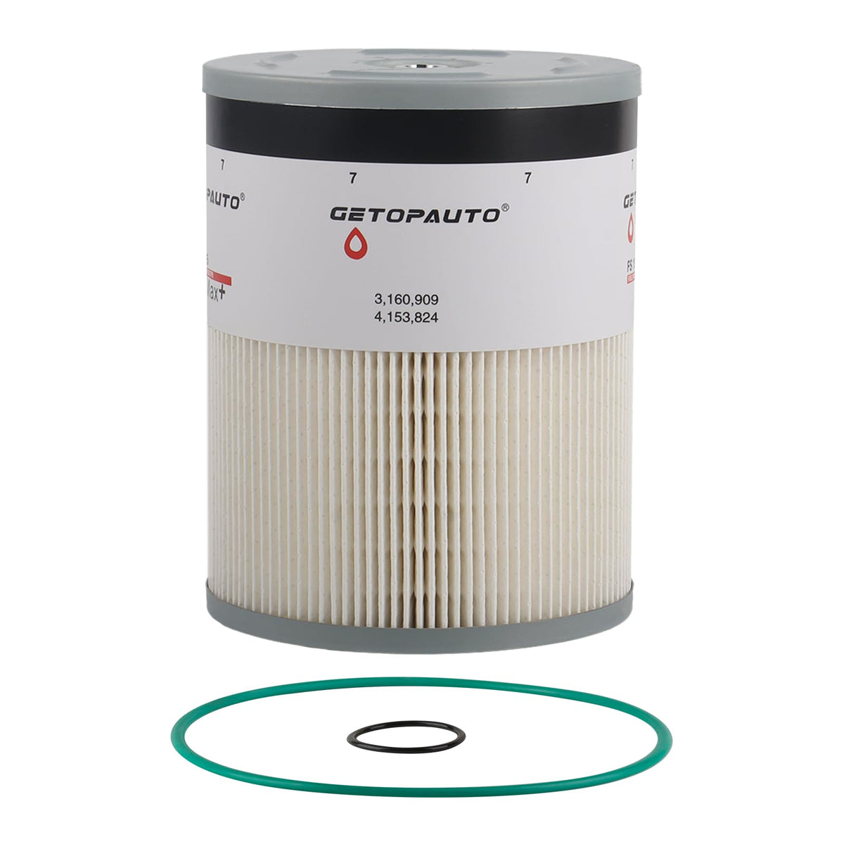GETOPAUTO kit next to ruler showing compact size for easy storage