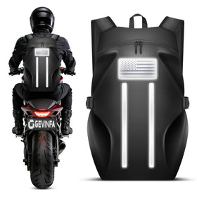 GEVINFA front view showcasing organized pockets and quick access