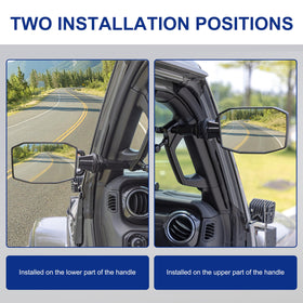 GEVINFA side profile on Jeep Wrangler demonstrating reduced vibration benefit