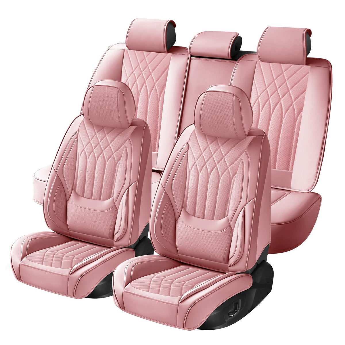 GEZHOUBA front seats full view showing stylish protection and upgraded interior