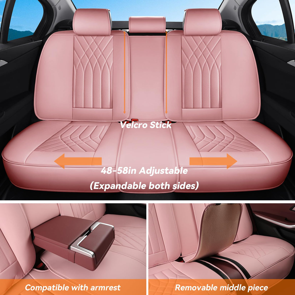 GEZHOUBA side profile of front seat demonstrating secure fit and comfort