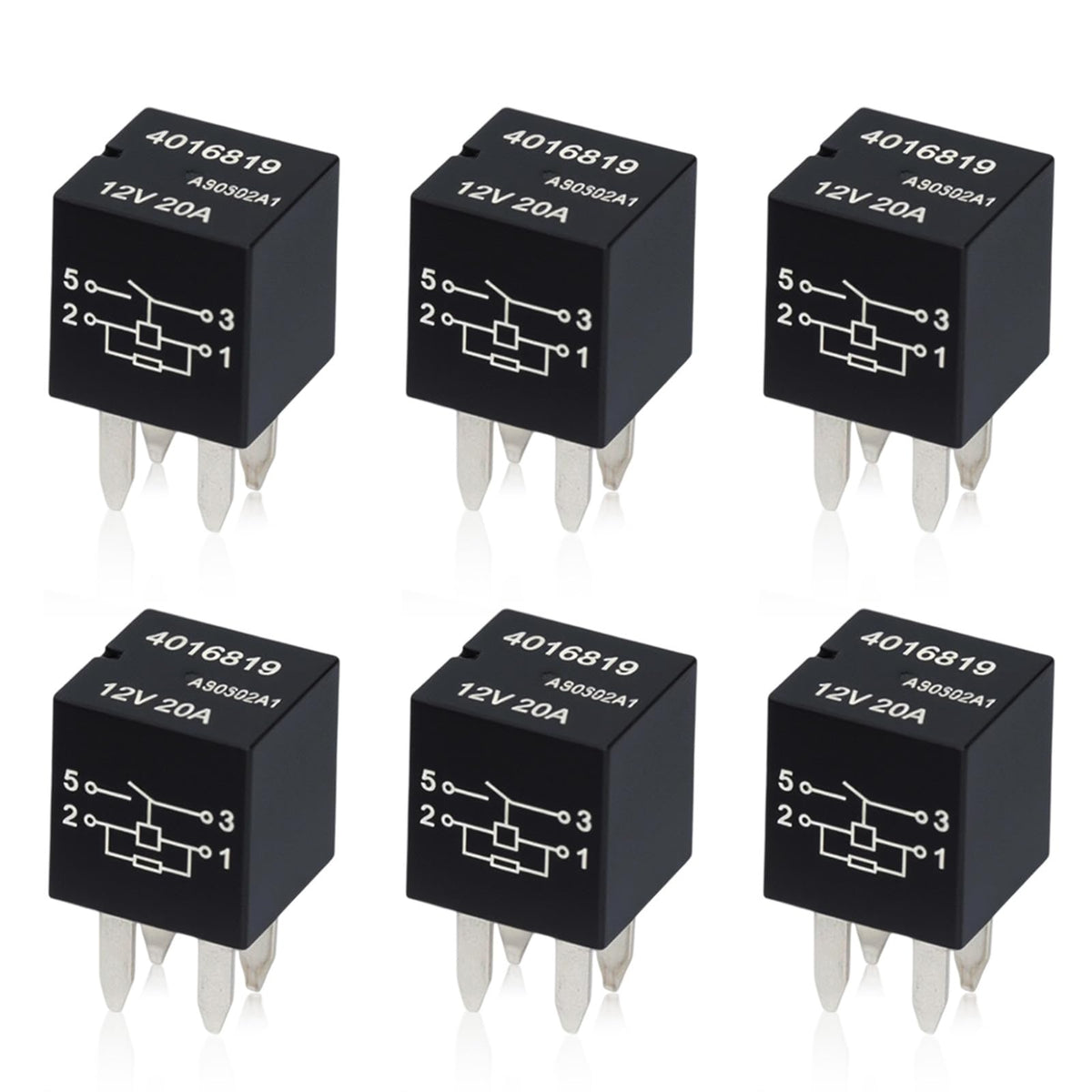 Gfdoso relay front packaging showing 4016819 label and model compatibility