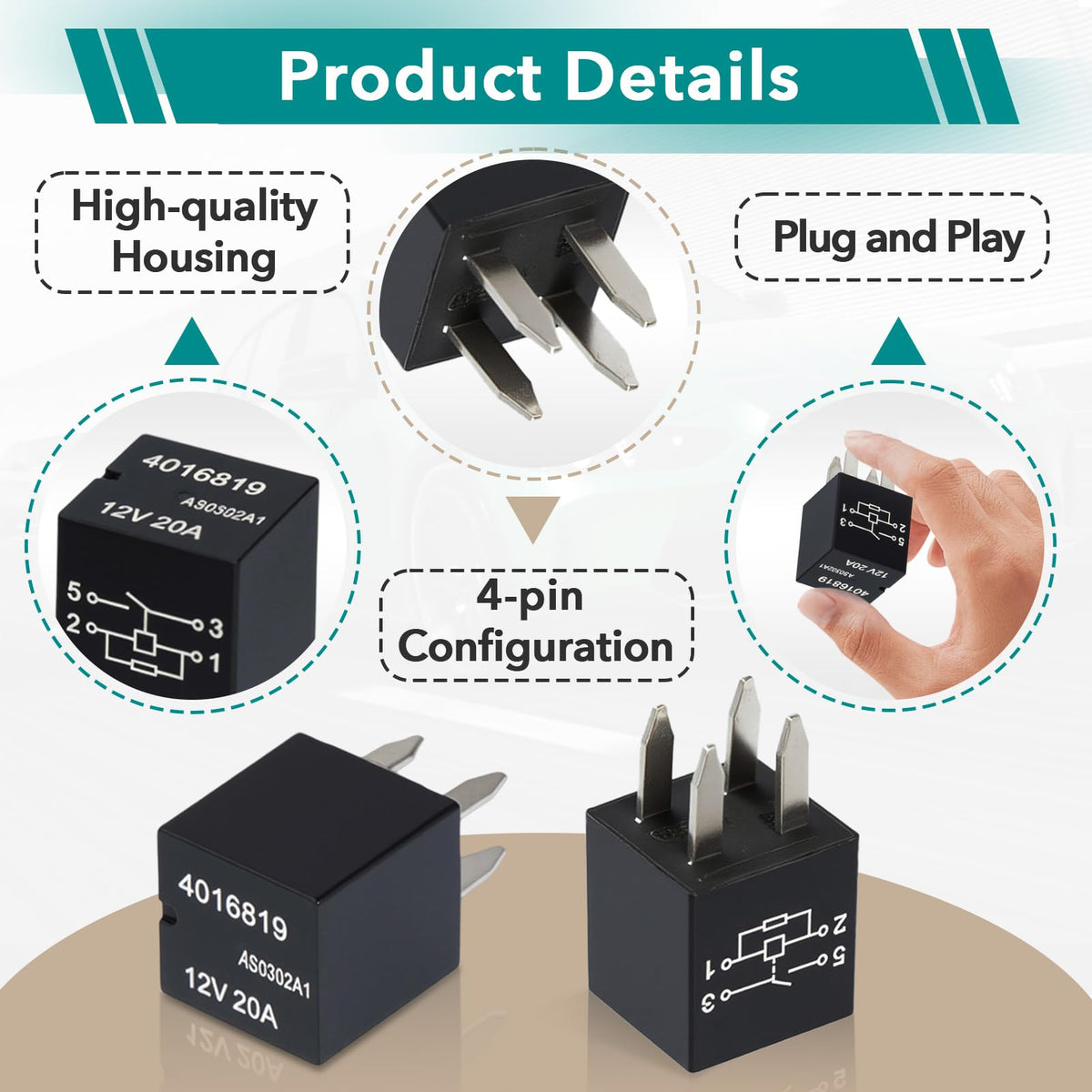 Gfdoso six-pack neatly arranged showing value and ready spares