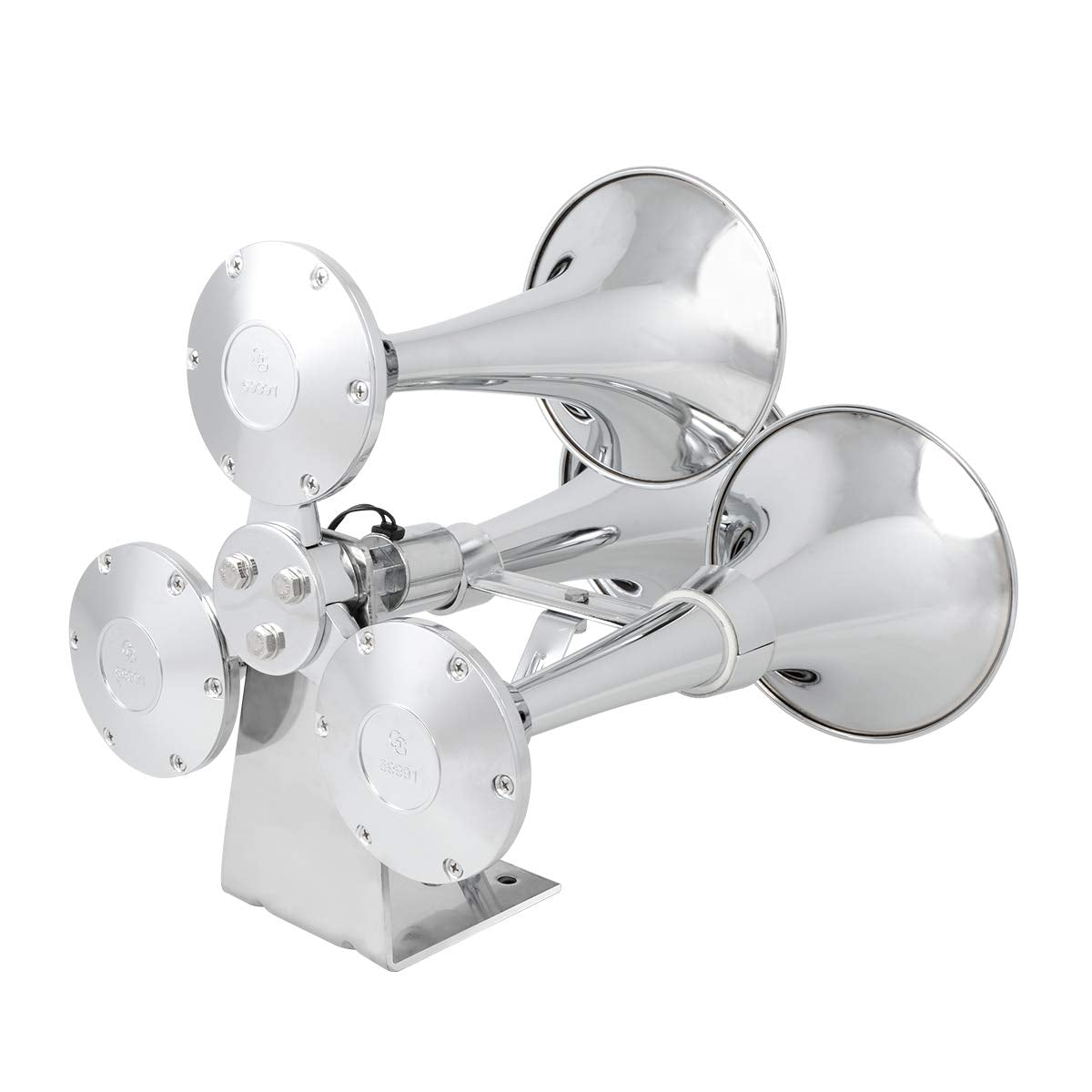 GG Grand General stainless steel bracket and multi‑voltage solenoid showing secure mounting