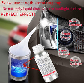 Ghguole liquid being poured into an atomizing cup showing correct application benefit