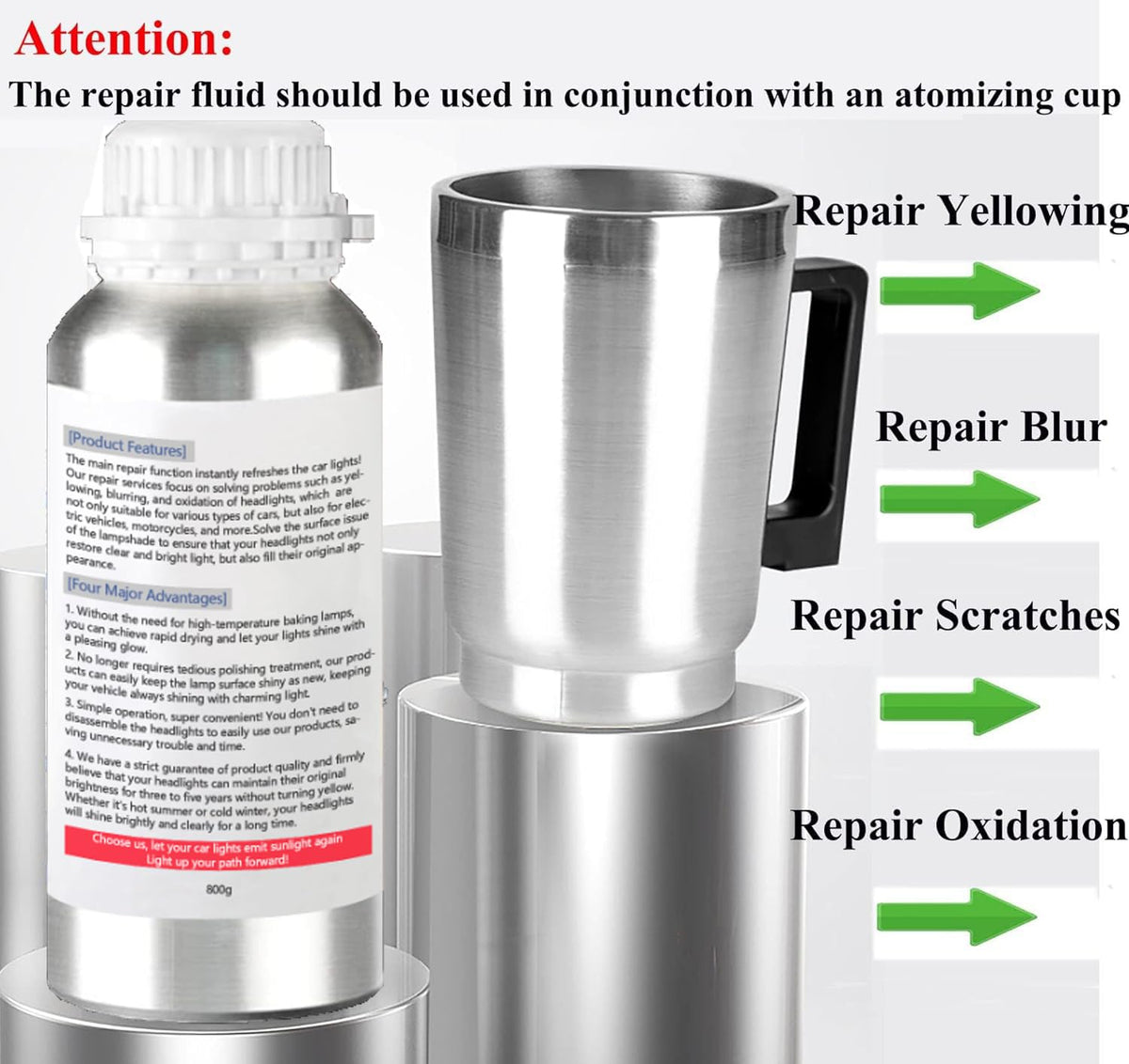 Ghguole bottle cap and pour spout demonstrating controlled refill and easy pouring benefit