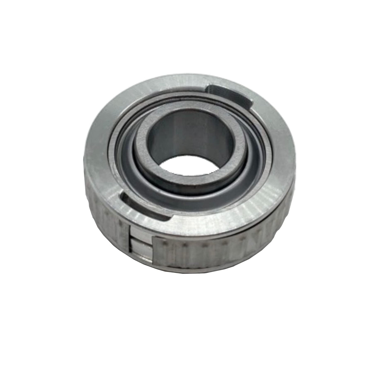GHmarine stainless clamps and hardware arranged for secure outdrive flange fastening