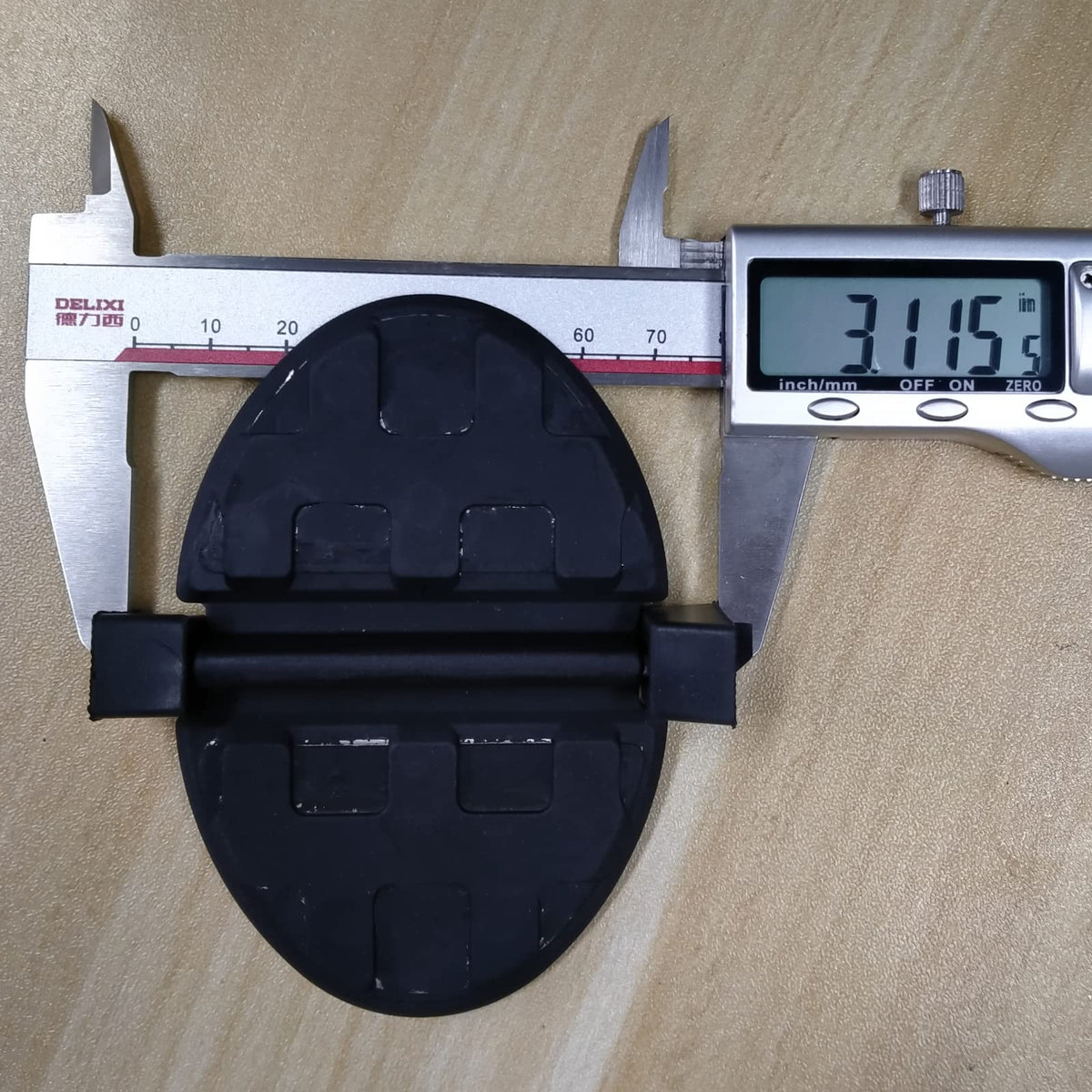 GHmarine flapper next to ruler for scale aiding correct part verification