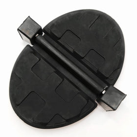 GHmarine flapper plus two rubber grommets displayed, ensuring ready replacement