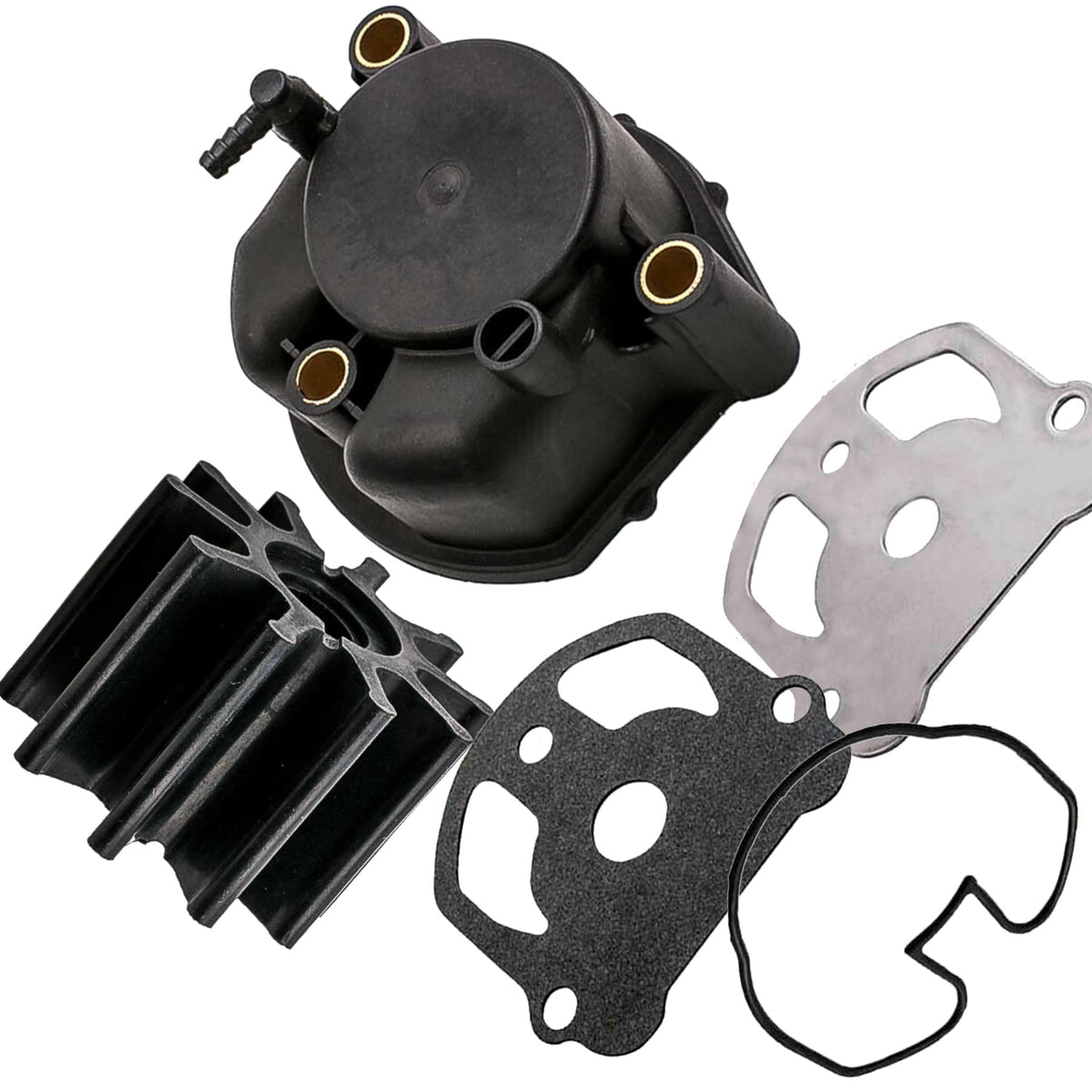 GHmarine close-up of rubber impeller showing durable blades and fit