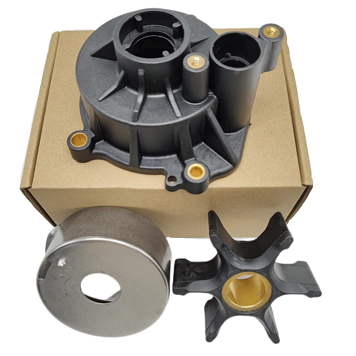 GHmarine pump housing detail demonstrating precise fit for OEM-equivalent sealing and durability