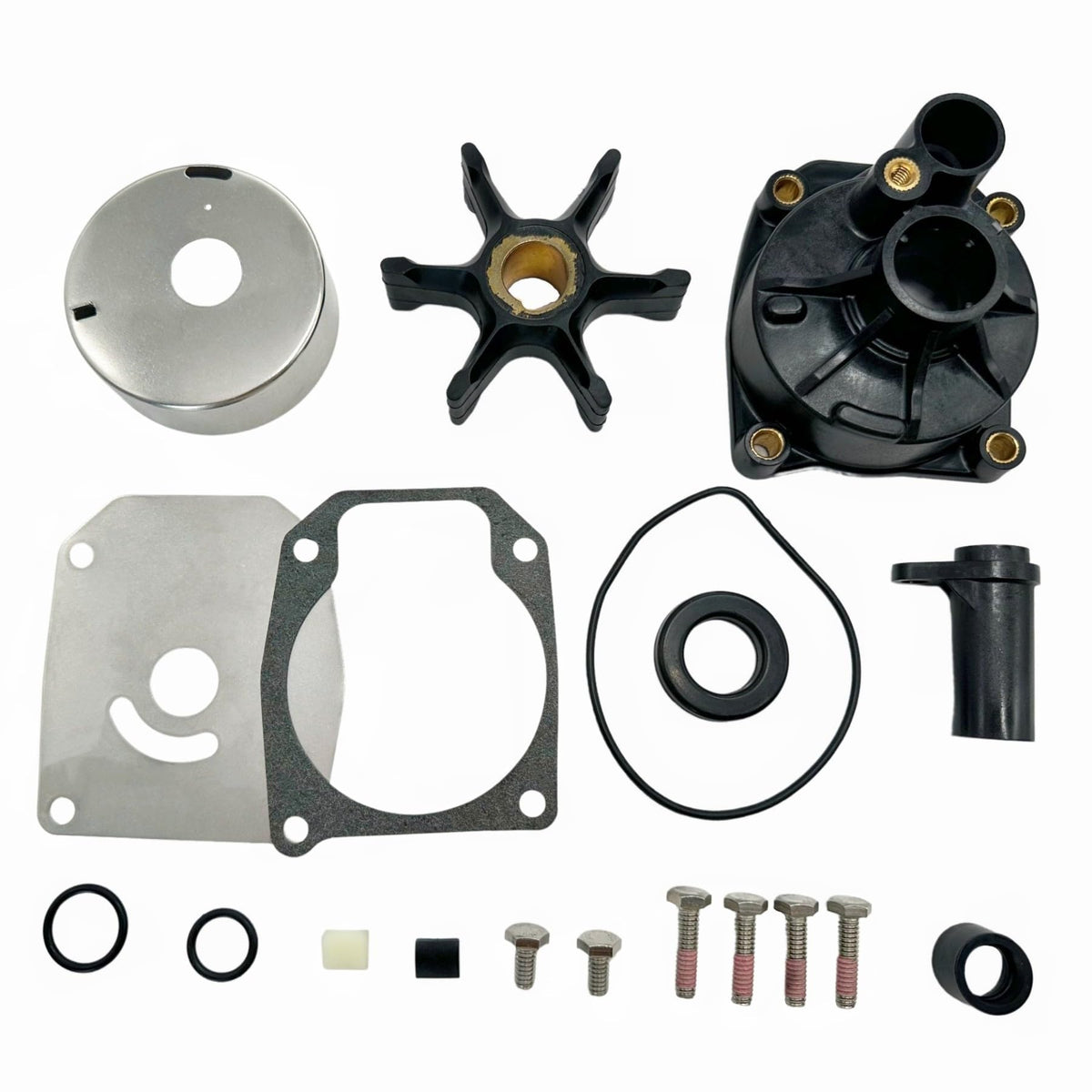 GHmarine pump kit front packaging showing complete replacement set benefits