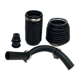GHmarine reinforced water hose with ends ready to replace brittle transom plumbing
