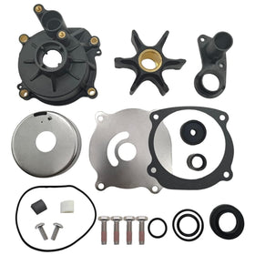 GHmarine water pump kit front packaging showing complete repair set and compatibility benefits