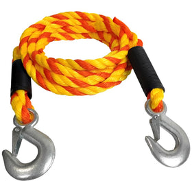 GIAHAND tow strap front packaging showing bright webbing and hooks for easy identification