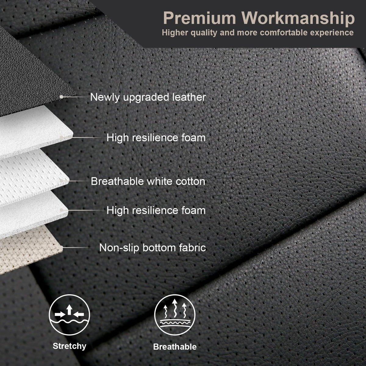 GIANT PANDA strap and buckle detail for secure, tighter installation