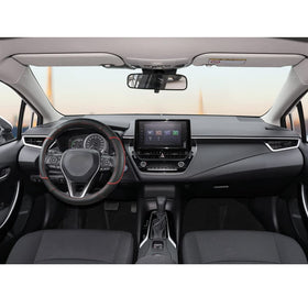 GIANT PANDA installed on Toyota steering wheel demonstrating enhanced control and cabin styling