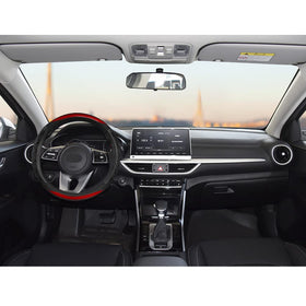 GIANT PANDA installed on Kia Soul steering wheel demonstrating secure fit and control