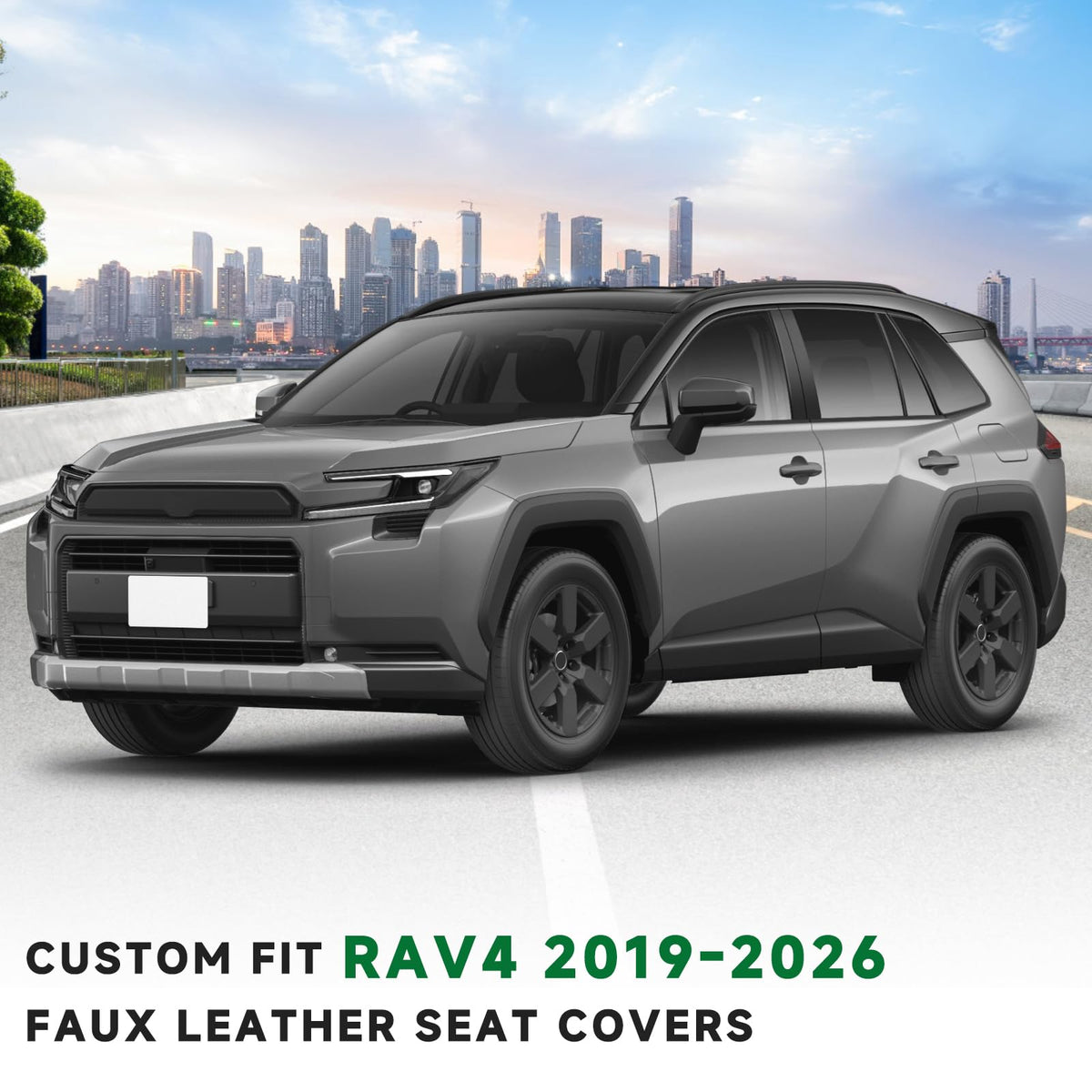 GIANT PANDA rear seats fitted with covers demonstrating full vehicle coverage