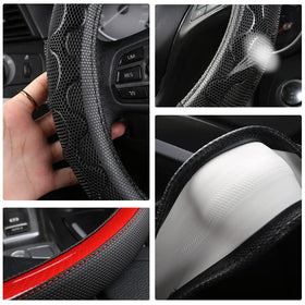 GIANT PANDA installed in Dodge Ram interior showing sporty red accent