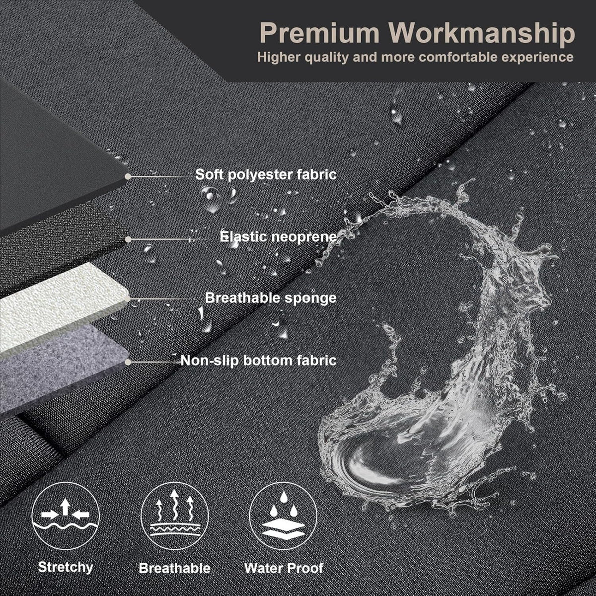 GIANT PANDA stain-resistant demo with spilled coffee showing leak prevention