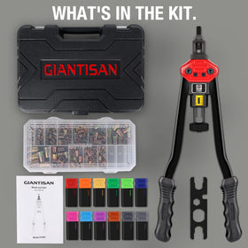 GIANTISAN handle leverage action showing reduced hand effort benefit