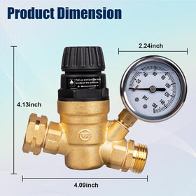 Gickbusus top adjustment handle highlighting tool-free pressure control