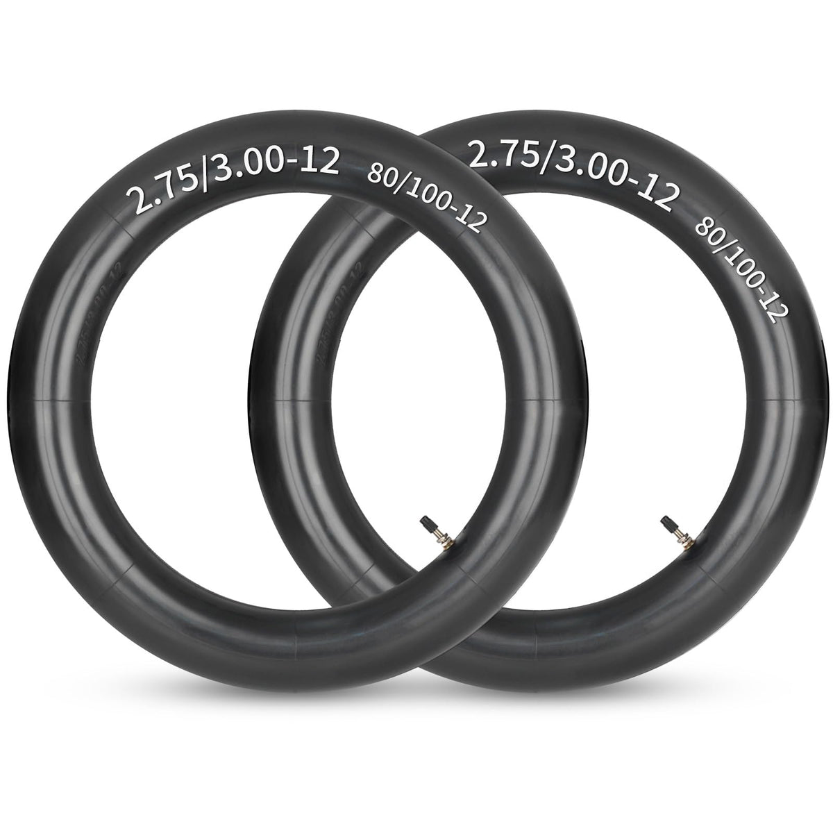 GICOOL front view of 12" inner tube two-pack showing ready replacement