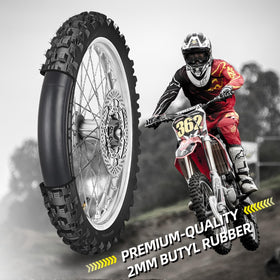 GICOOL inner tube installed on a pit bike wheel demonstrating fit and function