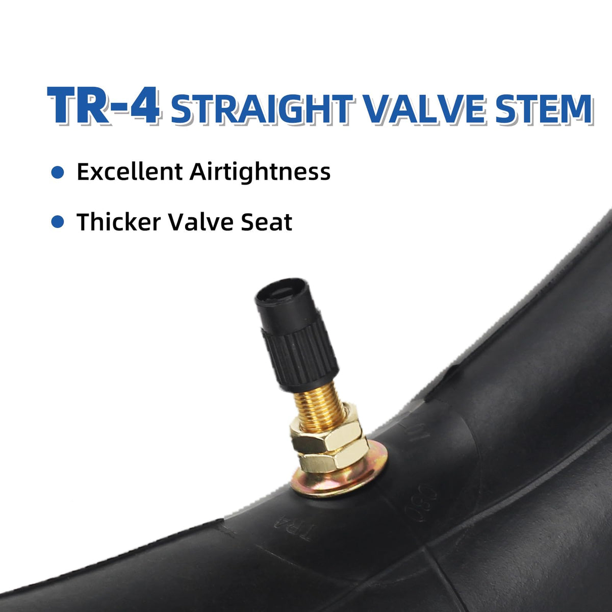 GICOOL inner tube rubber texture close-up showing thick durable compound