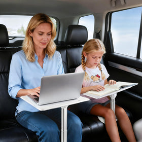 GiftmiyHime front view on passenger seat showing secure setup and convenience