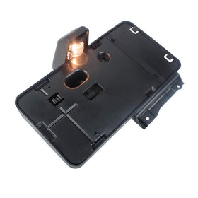 Gihdfer close-up of ABS texture and mounting points for durable secure attachment
