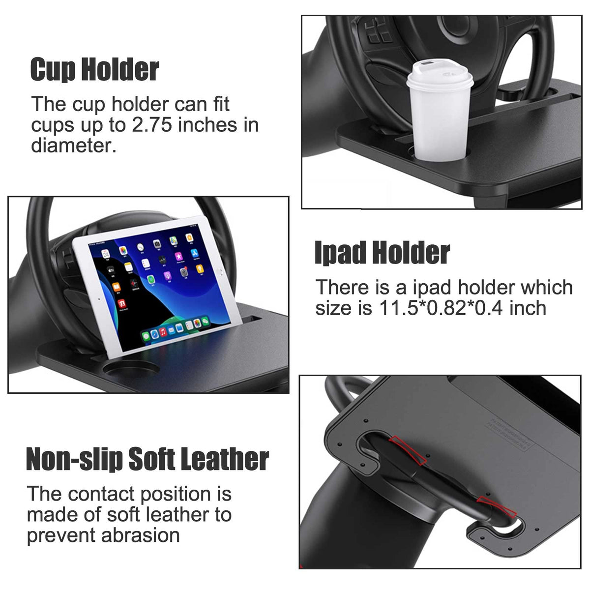 gihunk tray used as a seat gap organizer, prevents small items falling into gap