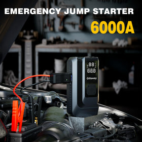 Gillaway extended jumper cables connected illustrating reach and safe connections