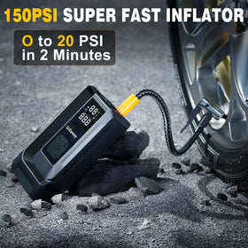 Gillaway inflator display close-up showing pressure readout and precise control