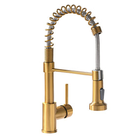 GIMILI brushed gold front view showing modern silhouette and elegant finish