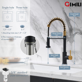 GIMILI close-up of finish highlighting stainless steel durability benefit